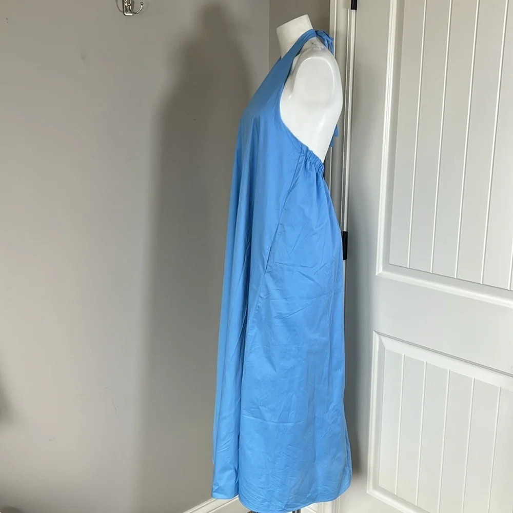 Tuckernuck Sky-Blue Halter Maxi Dress - Picture 5 of 15